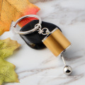 Colourful Car parts Modified Gear Shift box Head Keychain chain ring Can Be Free To Shift Metal Gift Pendant